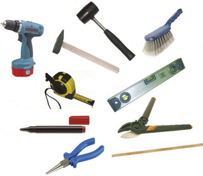 outils de base pour l'installation de fenêtres de toit en métal