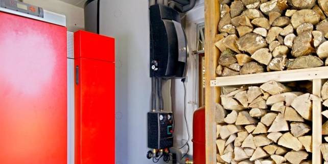 Options de chauffage de chalet de base