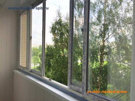 curseurs de vitrage de balcon