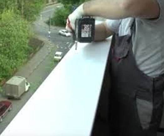 vitrage du balcon de vos propres mains