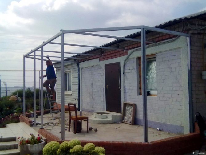 Vitrage à faire soi-même de la véranda et de la terrasse