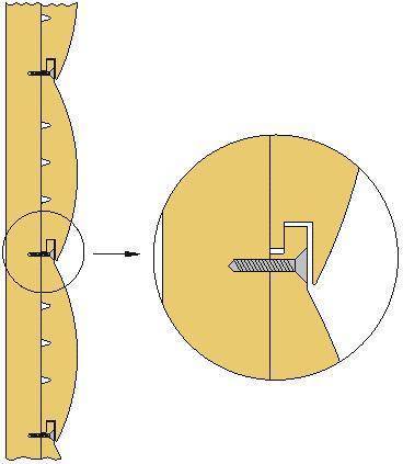 Finition du balcon avec un blockhaus