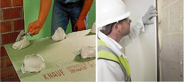 Finition d'un balcon ou d'une loggia avec des plaques de plâtre