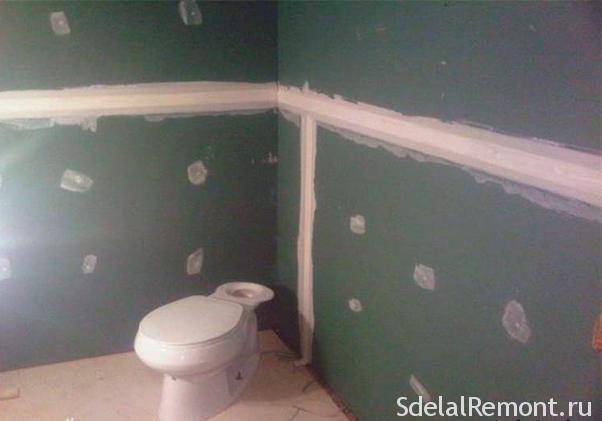 Finition d'un balcon ou d'une loggia avec des plaques de plâtre