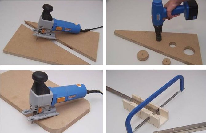 Table pliante à faire soi-même sur le balcon - plusieurs modèles avec des instructions détaillées