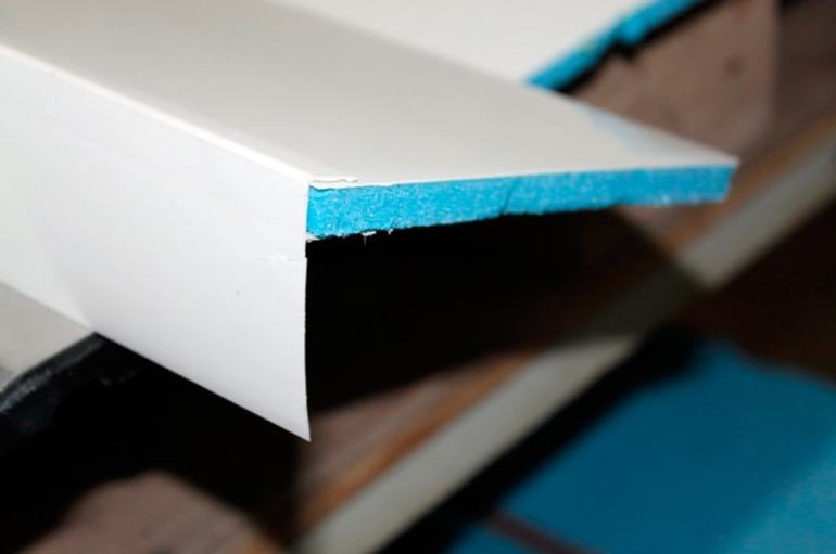 Pentes de panneaux sandwich bricolage