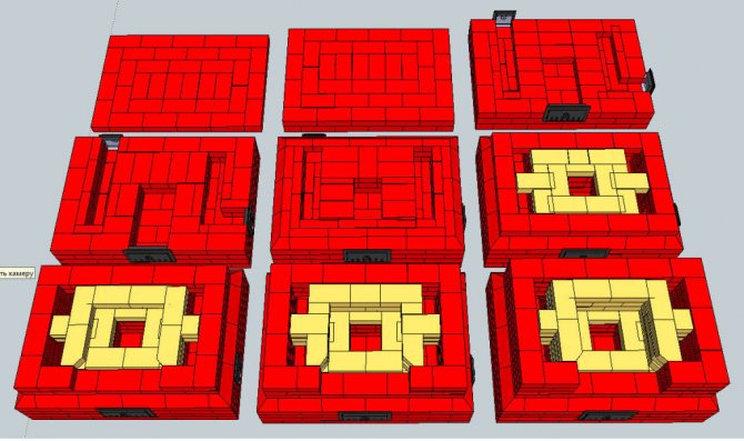 Projets de fours de chauffage et de cuisson en briques