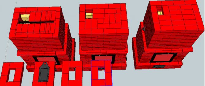 Projets de fours de chauffage et de cuisson en briques