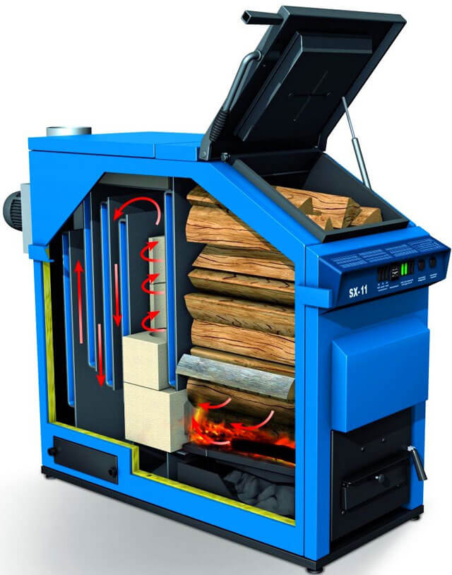 chaudière à bois