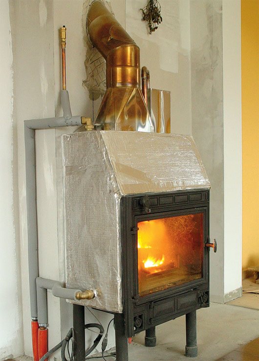 chauffer le chalet au bois