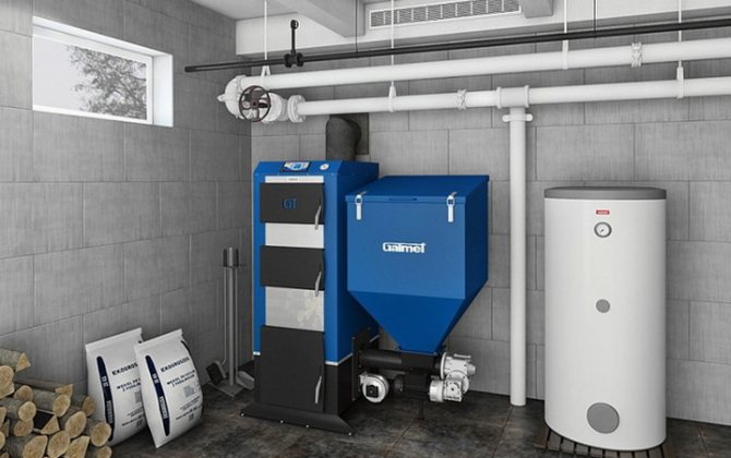 Chauffage par chaudière et bois, équipement chaufferie