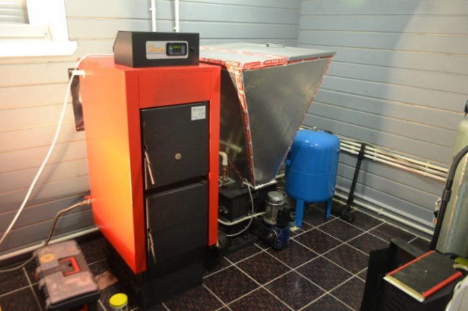 chauffage aux granulés