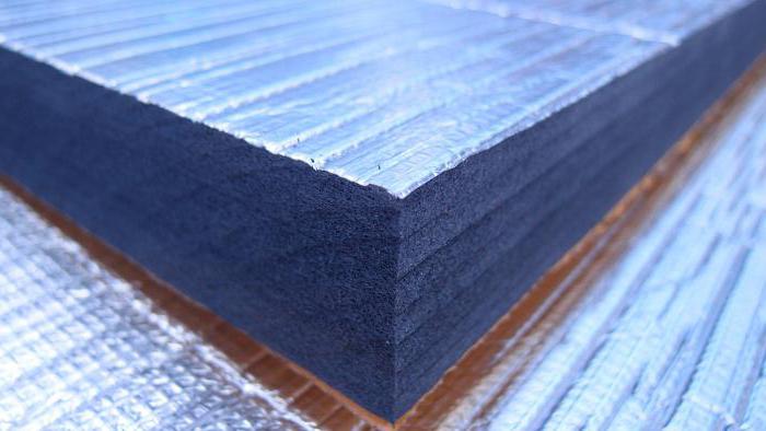 isolation réfléchissante avec une feuille unilatérale