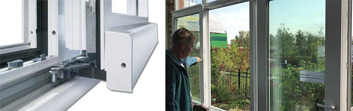 Fenêtres coulissantes parallèles