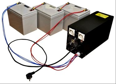 Connexion en parallèle de la batterie