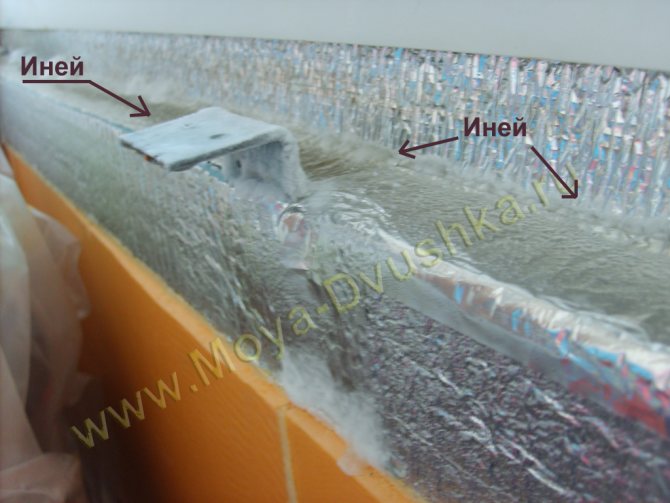 Parapet sur le balcon