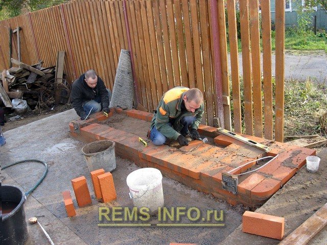 Dimensions du four à barbecue