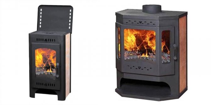 Poêles fabriqués sous forme de cheminées