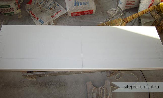 Mousse pour l'installation d'appuis de fenêtre