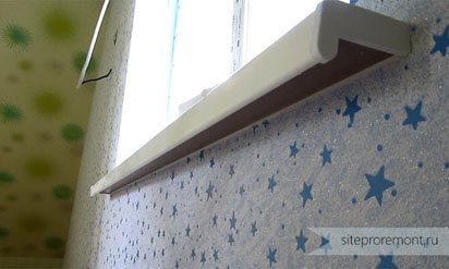 Mousse pour l'installation d'appuis de fenêtre