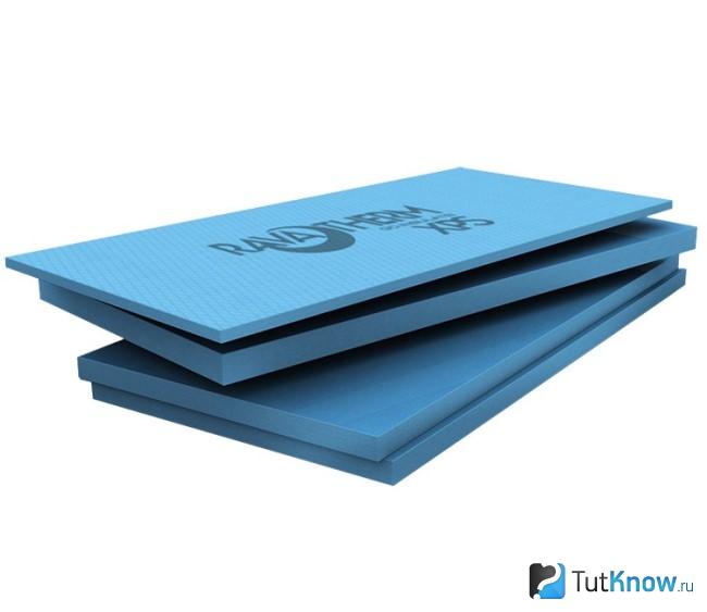 Polystyrène expansé pour l'isolation du sous-sol