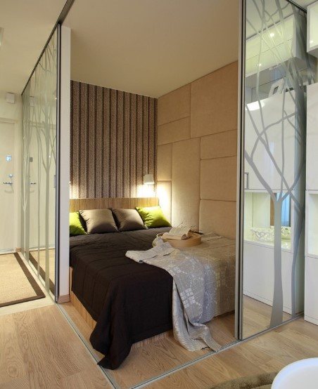 cloison dans la chambre