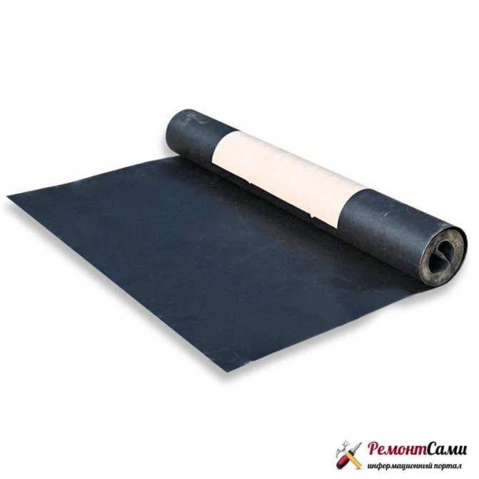 Glassine comme matériau d'imperméabilisation