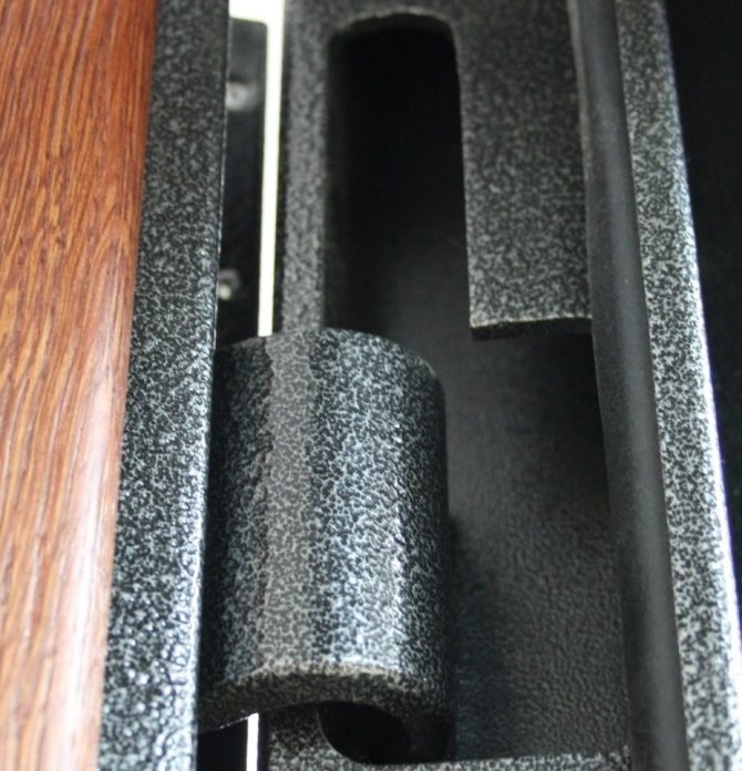 Charnières de porte en fer