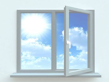 fenêtre en plastique