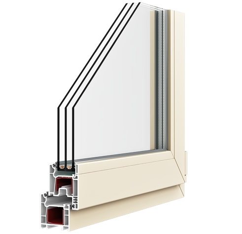 Fenêtres en plastique Plafen C-line