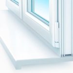 Appuis de fenêtre en plastique