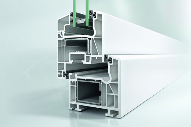 Profilé plastique Schuco Corona CT 70 AS