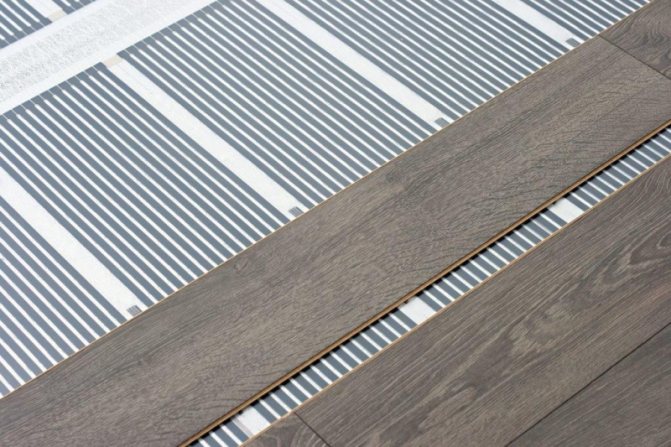 Chauffage par le sol en feuille: feuille chauffante infrarouge, installation de feuille chauffante, installation au mur