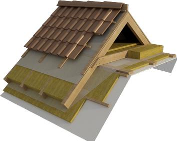 plaques de basalte thermo-isolantes