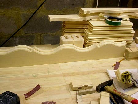 préparation du bois