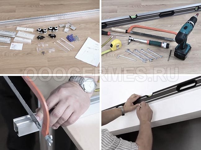 Préparation des ferrures, outillages et marquage