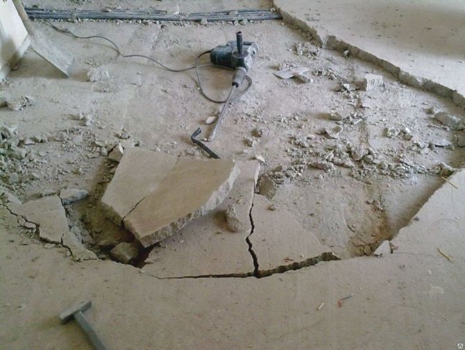 Préparation à la pose d'un plancher d'eau