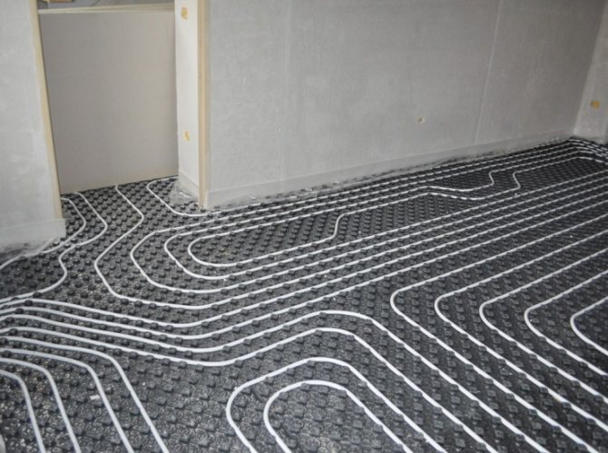 chauffage par le sol