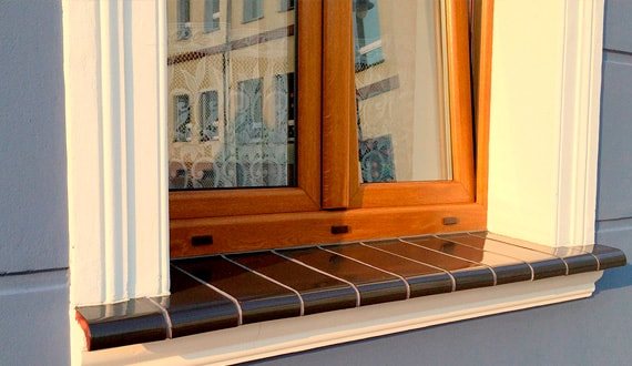 Appuis de fenêtre en grès cérame