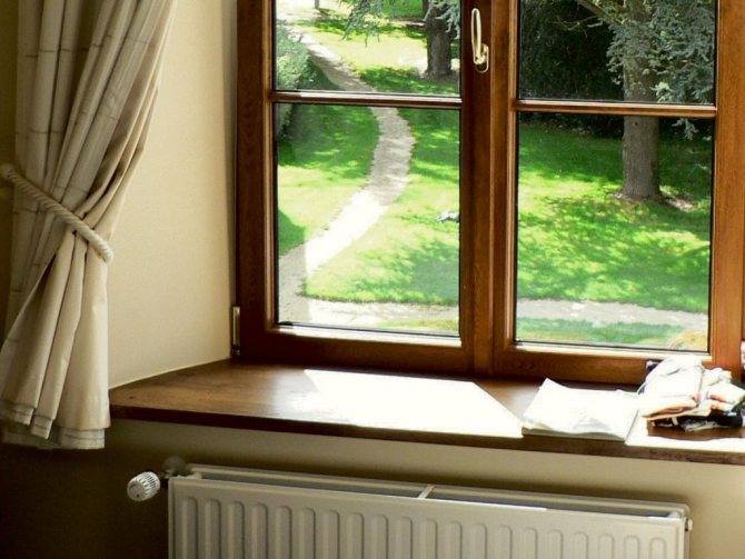 appuis de fenêtre large photo