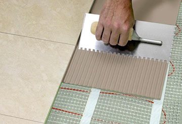 plancher électrique