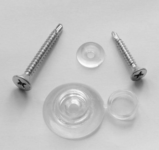 Polycarbonate sur le balcon