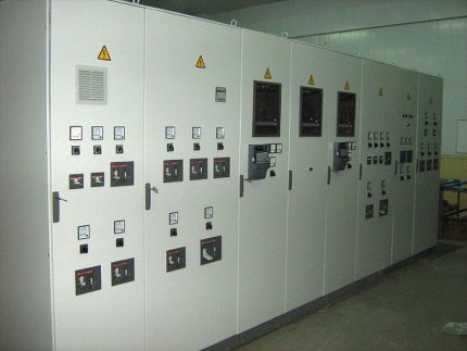 Salle pour l'installation de ShUV