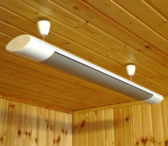 Chauffage infrarouge au plafond