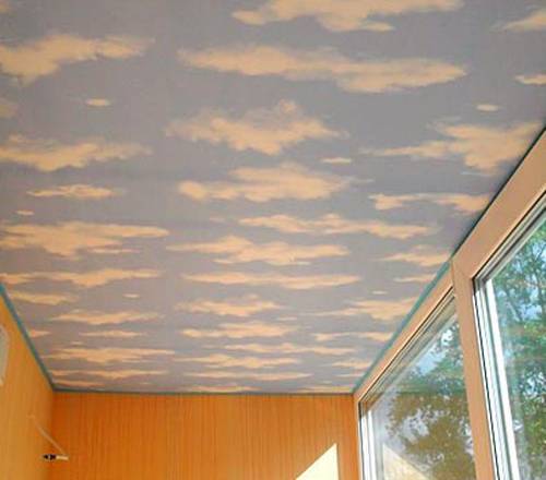 Plafond à faire soi-même sur le balcon: de quoi faire des photos et des vidéos