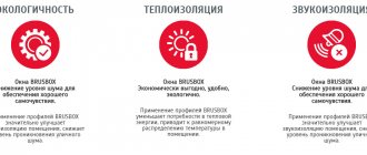 Avantages des fenêtres Brusbox