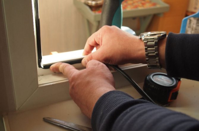 Lors de l'installation du joint, il est important de ne pas laisser de vides