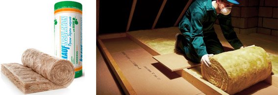 Application d'isolation en rouleau