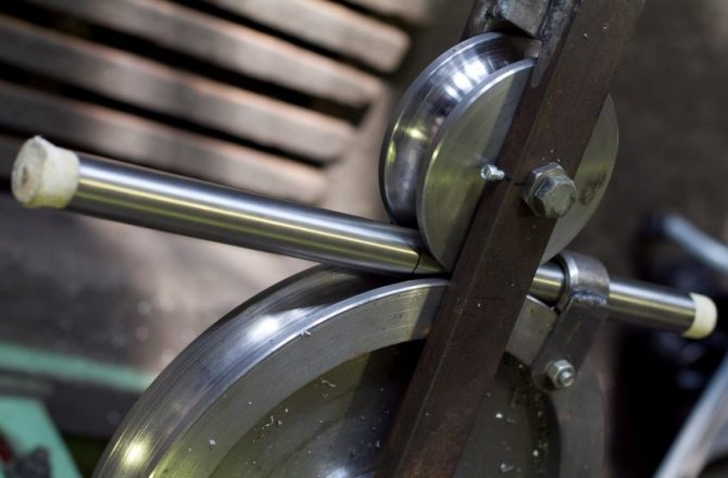 Exemple de dispositif de cintrage DIY pour tubes métalliques