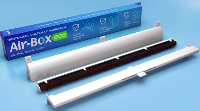 Dispositif d'alimentation pour la fenêtre Air-box